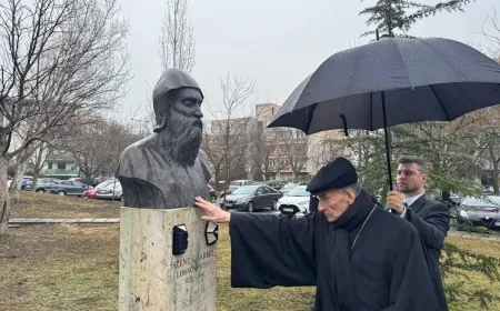 ‎البطريرك الماروني الكاردينال مار بشارة بطرس الراعي  في  المجر