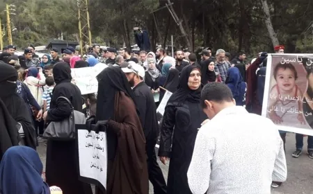 اعتصام أمام رومية للمطالبة بالإفراج عن السجناء الإسلاميين