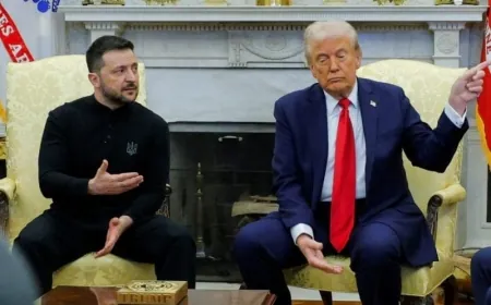 شجار في البيت الأبيض بين رئيسين!