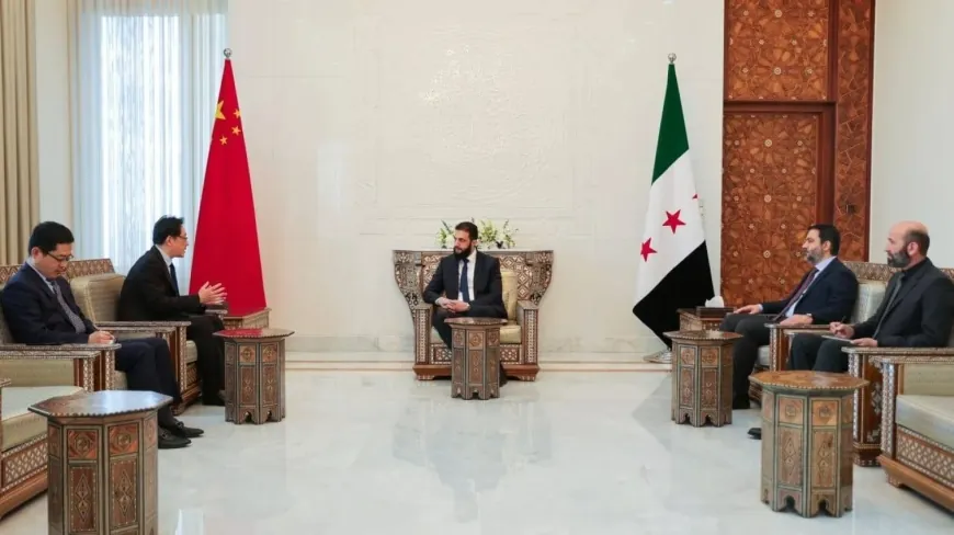 الشرع يلتقي السفير الصيني لأول مرة منذ سقوط الأسد