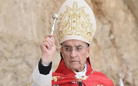 البطريرك الماروني الكاردينال مار بشارة بطرس الراعي خلال عظة الأحد في بكركي: