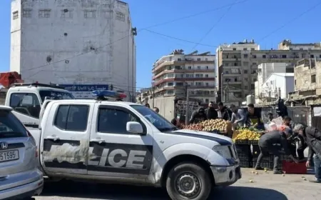 بعد الإشكال المسلّح... إزالة التعديات بمنطقة سوق الخضار القديم في طرابلس شمالي لبنان
