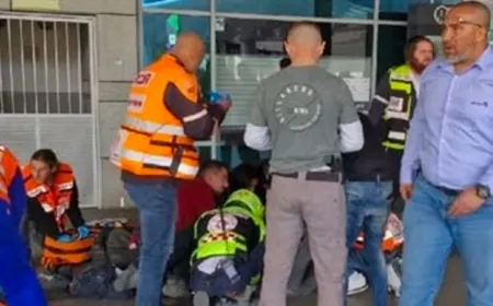 إصابات بعملية طعن وإطلاق نار في حيفا
