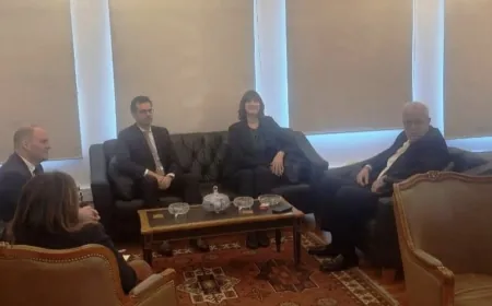 سفيرة كندا زارت وزير العدل مهنئة ومؤكدة وقوف بلادها الى جانب لبنان