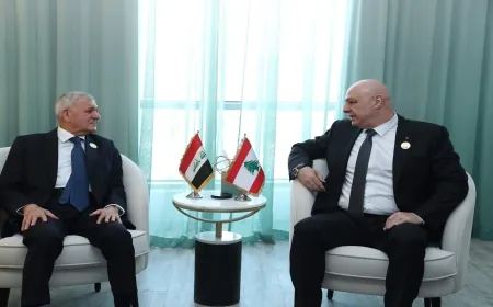 الرئيس العراقي أكد دعم بلاده للبنان في مختلف المجالات