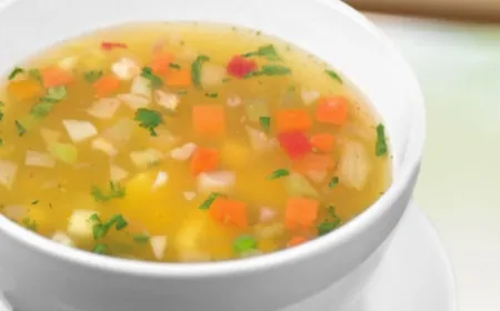 طريقة عمل شوربة الخضار