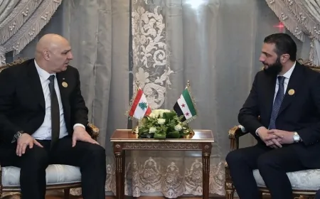 عون و الشرع  يؤكدان ضرورة ضبط الحدود بين البلدين لمنع «التجاوزات»