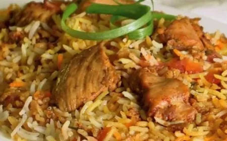 طريقة عمل برياني الدجاج