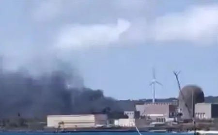 اندلاع حريق في محطة للطاقة النووية جنوب تايوان