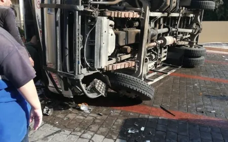 حادث سير على الطريق البحرية في شكا