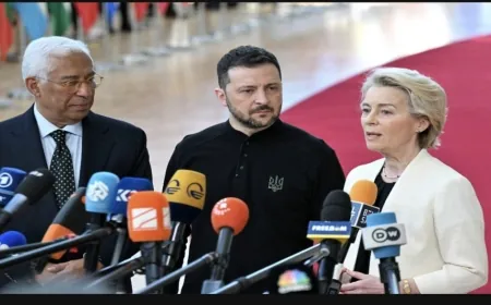 فون دير لايين: أوروبا وأوكرانيا أمام "لحظة حاسمة"