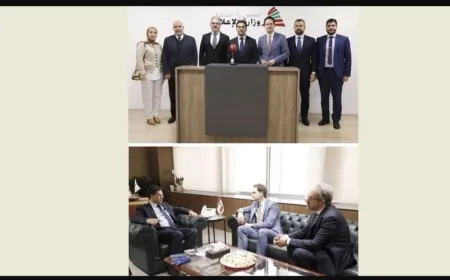 وزير الاعلام عرض مع ريزا ووفد مؤسسة "كوندراد أديناور ستيف دتونغ" التعاون مع "تلفزيون لبنان"