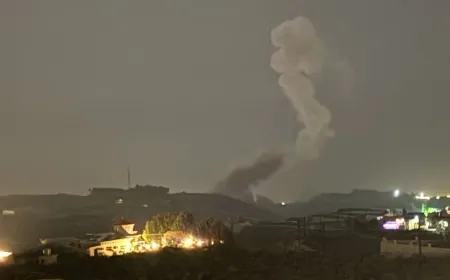 الجيش الاسرائيلي: هاجمنا مواقع عسكرية لـحزب الله في جنوب لبنان حيث تم تحديد أسلحة وقاذفات صواريخ