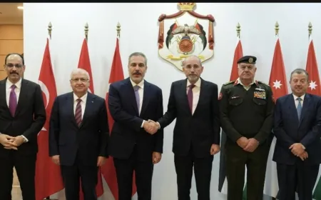 قبيل اجتماع سوريا ودول الجوار... اجتماع اردني - تركي وهذا ما بحثه