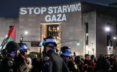 السلطات الأمريكية تعتقل طالبًا فلسطينيًا شارك في احتجاجات جامعة كولومبيا