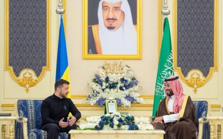 محمد بن سلمان: ندعم حل الأزمة الأوكرانية والوصول إلى السلام