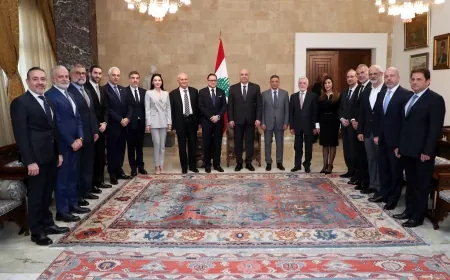 رئيس الجمهورية خلال استقباله وفدًا من جمعية التخصص والتوجيه العلمي: الثروة الفكرية أساسية للبنان، كونها مكمّلة وفاعلة في استثمار الثروة الطبيعية