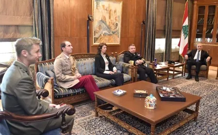 بري تابع مع زواره الأوضاع العامة وبحث مع بلاسخارت في المستجدات جنوبا