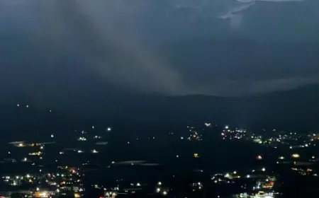 حوالي ٥ غارات حتى الان استهدفت منطقة الشعرة شرقي جنتا في البقاع