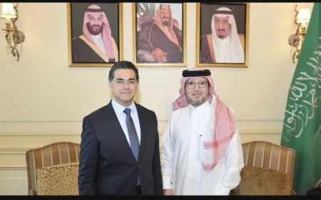 بخاري استقبل مرقص… العمل على سبل تعزيز العلاقات الثنائية