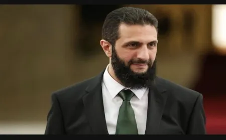 الشرع عرض التطورات مع وفد تركيّ