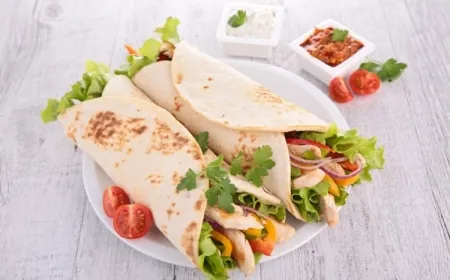 طريقة عمل تورتيلا الدجاج