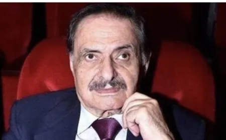 وفاة الفنان اللبناني أنطوان كرباج عن عمر يناهز 87 عاما