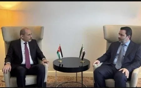 بحثٌ في أوضاع سوريا بين الصفدي والشيباني