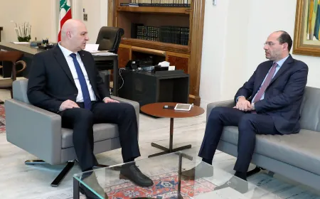 الأمين العامّ لحزب الاتّحاد، النائب حسن مراد، بحث مع الرئيس عون الأوضاع الأمنيّة على الحدود الشماليّة-الشرقيّة، إضافةً إلى الأوضاع العامّة في منطقة البقاع واحتياجاتها