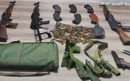 توقيف 5 أشخاص في بلدة القماطية – عاليه لإطلاقهم النار