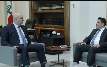 العلاقات اللبنانية - السورية محور بحث بين رئيس الجمهورية والقائم بالأعمال بالوكالة في السفارة اللبنانية في دمشق