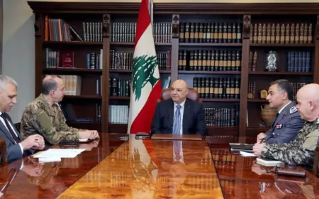 عون ترأس اجتماعاً أمنياً في قصر بعبدا واطلع على ظروف البعثة الديبلوماسية في سوريا