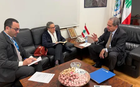 الصدي عرض مع وفد البنك الدولي لمسألة المياه ومع مديرة اليونسكو لتعزيز التعاون