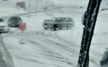 انحسار المنخفص الجوي شمالي لبنان وبدء العمل على إعادة فتح طريق فنيدق - القموعة