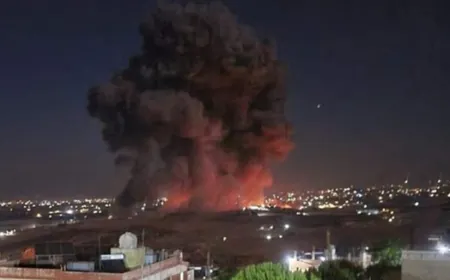 شن الطيران الحربي غارة إستهدفت بلدة حوش تل صفية قضاء بعلبك