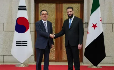 سوريا تعلن توقيع اتفاقية إقامة علاقات دبلوماسية مع كوريا الجنوبية