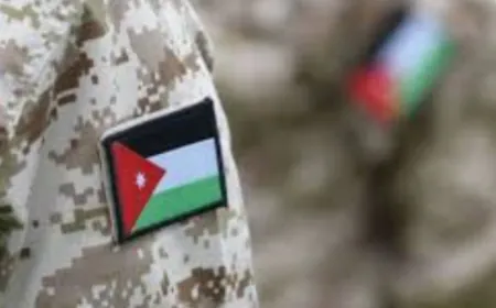 الجيش الأردني: طائرة مسيرة مجهولة المصدر دخلت المجال الجوي الأردني وسقطت في ماعين