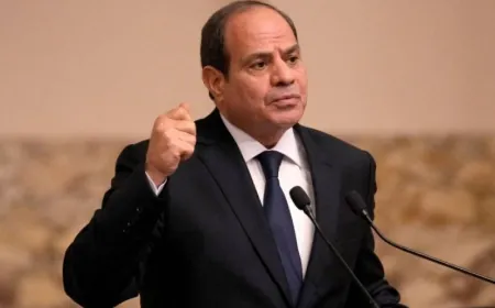 السيسي يؤكد ضرورة بدء إعادة إعمار قطاع غزة دون تهجير سكانه