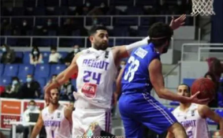 فوز هوبس على بيروت بعد تمديد الوقت بنتيجة 94-88 ضمن المرحلة الثانية عشرة من "ديكاتلون" بطولة لبنان لكرة السلة.