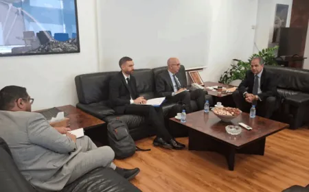 الصدي ترأس إجتماعًا لمواجهة شح المياه وقلة المتساقطات واستقبل وفدًا من البنك الدولي