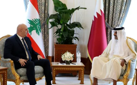 بيان قطري - لبناني مشترك: هبة قطرية لتمكين الجيش من القيام بمهامه