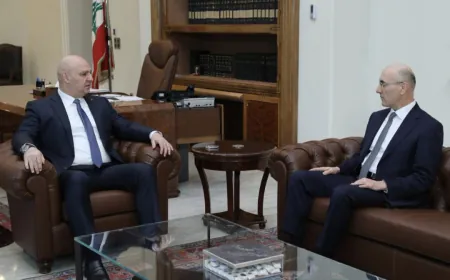 وزير الداخلية والبلديات العميد احمد الحجار أطلع الرئيس عون قبل جلسة مجلس الوزراء على تحضيرات الوزارة للانتخابات البلدية والاختيارية التي تبدأ في ٤ ايار المقبل في محافظة جبل لبنان