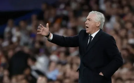 أنشيلوتي يفتح الباب والقرار الحاسم مؤجل لنهاية الموسم