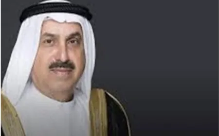 رئيس المجلس الوطني الإماراتي وصل الى المطار