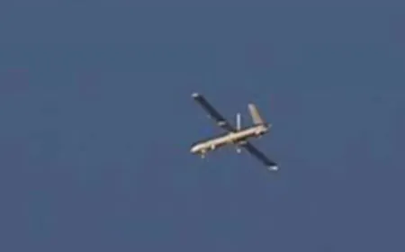 مسيرة اسرائيلية القت قنبلة صوتية في محيط مسجد بلدة عيترون دون تسجيل إصابات