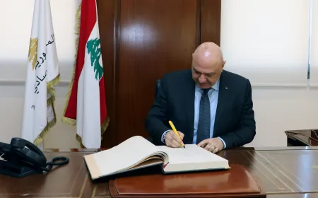 ‏رئيس الجمهورية العماد جوزاف عون زار المجلس الاقتصادي والاجتماعي والبيئي والتقى ممثلي قوى الإنتاج والمجتمع المدني