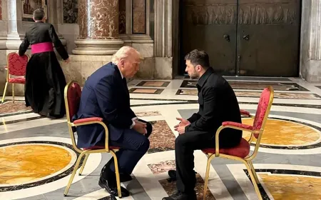 وجهاً لوجه"... ‏"التلغراف" تكشف كواليس اللقاء "الأكثر غرابة" بين ترامب وزيلينسكي