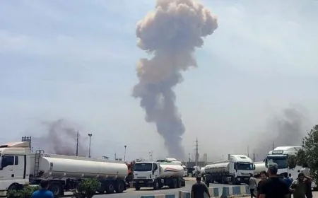 إرتفاع عدد قتلى إنفجار ميناء بندر عباس في إيران إلى 65