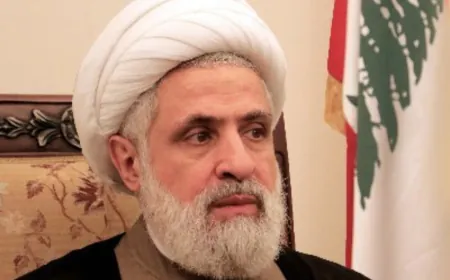 الشيخ نعيم قاسم: العدو لا يزال يعتدي على المواطنين ويستهدفهم ويقصف الأراضي الزراعية والبيوت الجاهزة وعلى الدولة رفع صوتها وأن تفعّل تحركاتها بشكل أفضل