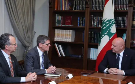 الرئيس عون: لبنان متمسك بعودة النازحين إلى بلادهم
